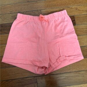 Kid’s Coral Casual Shorts